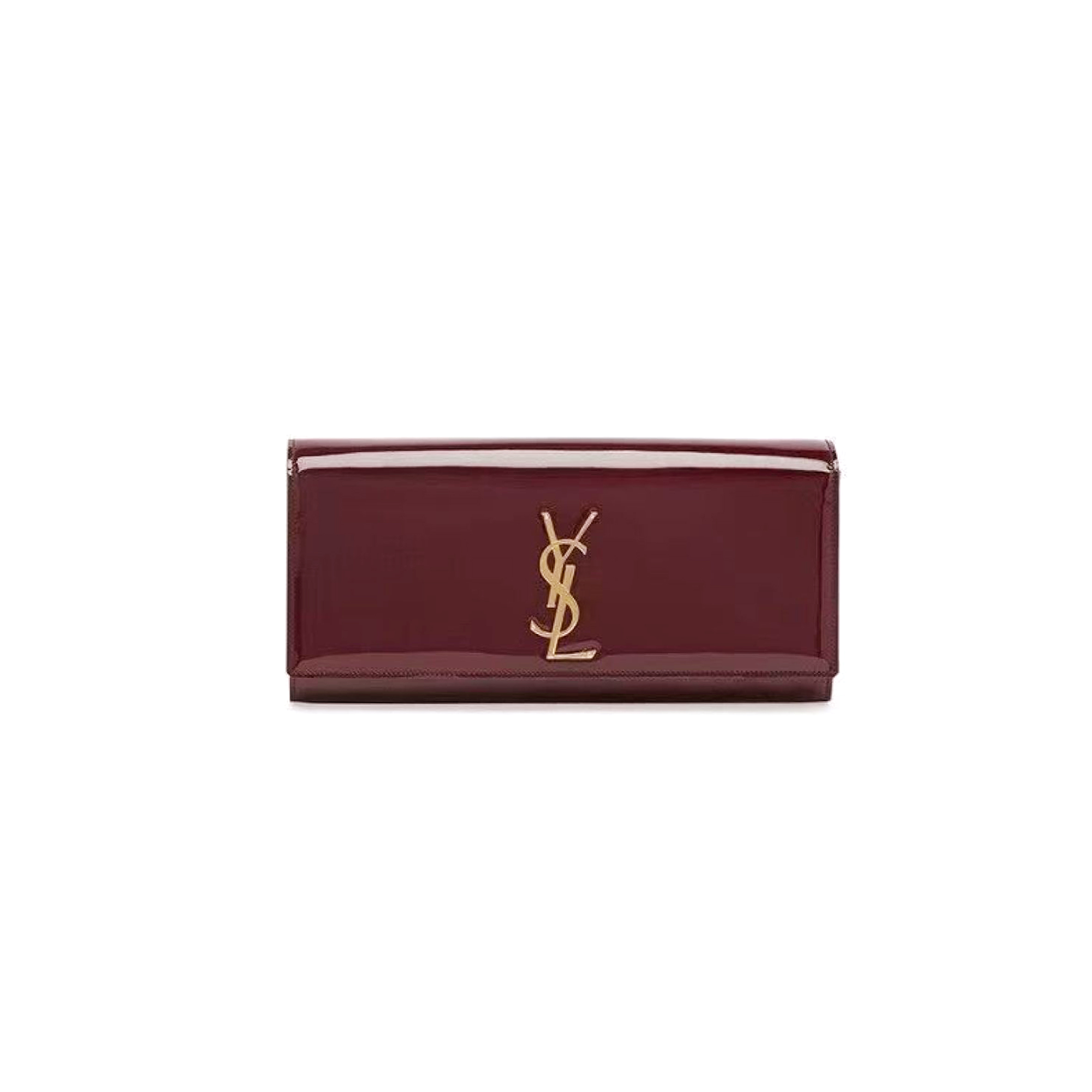Y51 CLASSIC KATE CLUTCH IN PATENT LEATHER 306079 (27*12*4cm) Master Quality